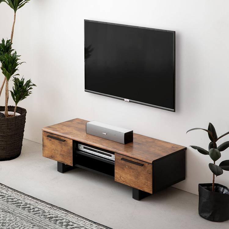 枯木風テレビボード 115cm ロータイプ テレビ台 テレビボード