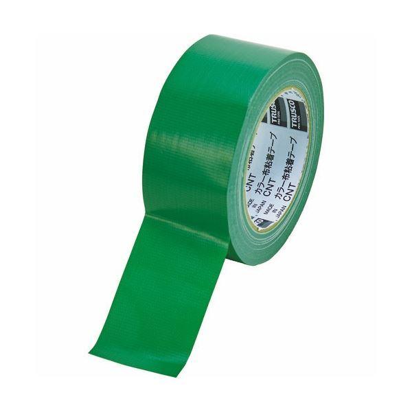生まれのブランドで グリーン 幅50mm×長さ25m カラー布粘着テープ TRUSCO (まとめ) CNT-5025-GN 〔×30セット〕/新品 1巻 その他梱包用テープ