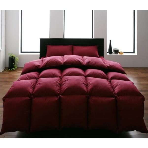 布団セット ベッド用８点 シングルサイズ 色-ワインレッド /シンサレート高機能中綿素材 抗菌防臭 暖かい 洗える