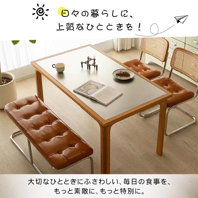 ダイニングテーブル 大理石調 セラミック 幅130~180cm 食卓テーブル