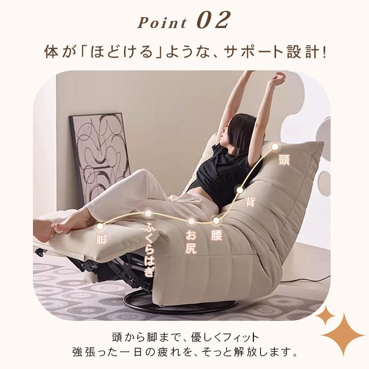 専用 1人がけソファ リクライニング ☆来店限定☆ 電動リクライニング 1P/一人がけソファー ブラック レザー調