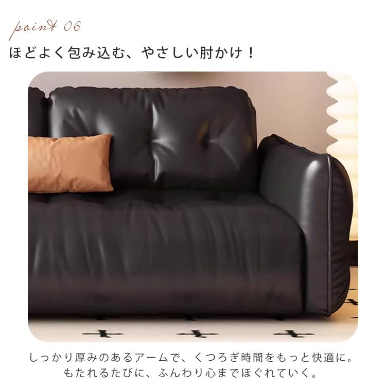 ソファ ソファベッド 3WAY 幅116〜296cm 高反発クッション 簡単変形