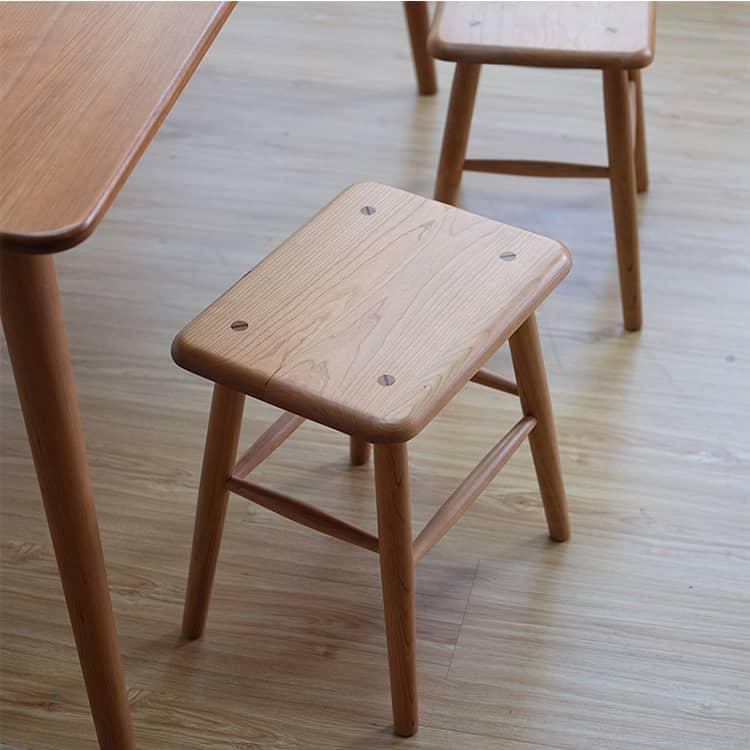 幅40cm」スツール ナチュラル ブラウン 無垢材 北欧 : 快適ホーム