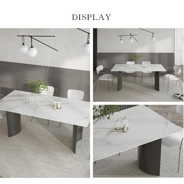 ダイニングテーブル セラミック天板 卓テーブル 石目調 おしゃれ