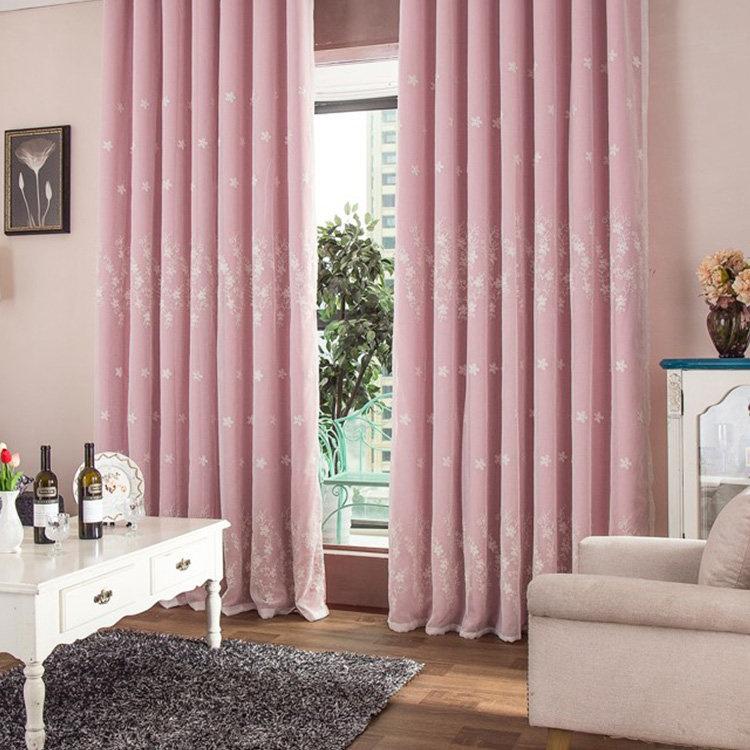 一体型カーテン カーテン おしゃれ 遮光 安い 子供部屋 女の子 ピンク かわいい 北欧 オーダーカーテン 花柄 刺繍 レース付き 安い S 05 Dx 01 Setcurtain1 快適ホーム 通販 Yahoo ショッピング