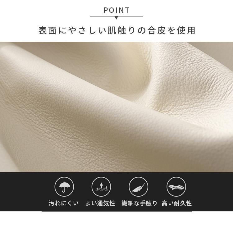 ナイトテーブル 大理石柄 完成品 セラミック天板 50×40×48cm サイドテーブル おしゃれ 収納 引き出し ソファ ベッドテーブル 送料無料 北欧 合成皮革 スリム_5