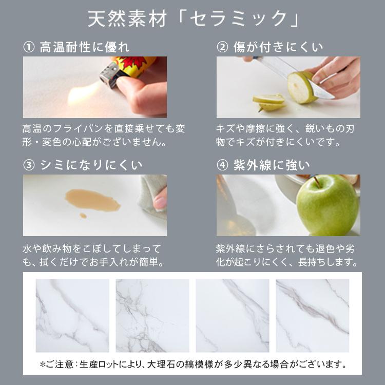 ナイトテーブル 大理石柄 完成品 セラミック天板 50×40×48cm サイドテーブル おしゃれ 収納 引き出し ソファ ベッドテーブル 送料無料 北欧 合成皮革 スリム_7
