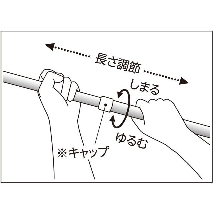 フローリングワイパー ぞうきんもシートも使えるワイパーF クロス1枚付 拭き幅27cm 柄の長さ約69〜108cm雑巾・クロス・各社共通シート対応｜kaitekihyakka｜10