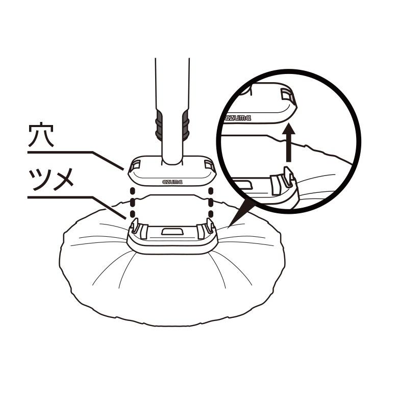 バスブラシ ふわーとお風呂キーレーfm 柄の長さ44 62cm 水だけで汚れが落ちる浴室お掃除用ブラシ 安心連結対応 Bt767 アズマ工業 478506 お掃除のアズマ工業 直営ショップ 通販 Yahoo ショッピング