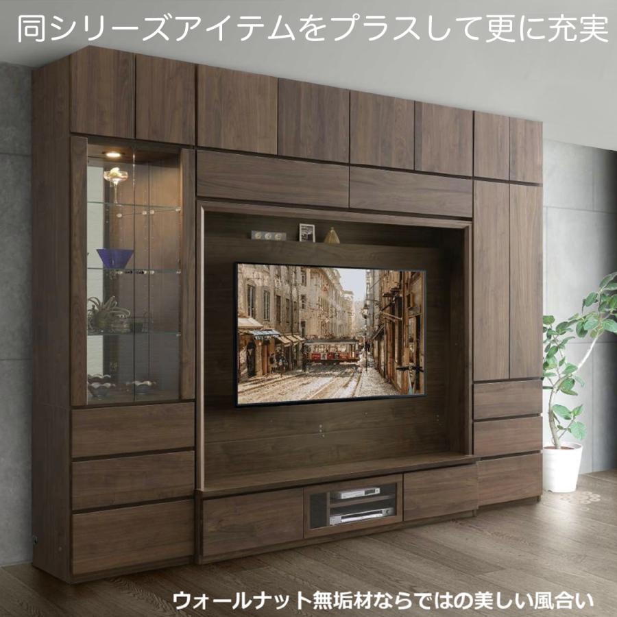 日本製 コレクションボード LEDライト 幅40cm 収集アイテム 完成品 キャビネット コレクションケース 木製 ガラスの画像