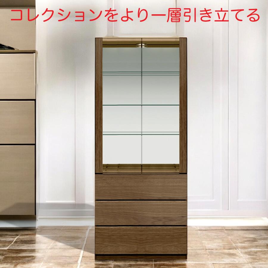 日本製 コレクションボード LEDライト 幅80cm ソフビ フィギュア 収集