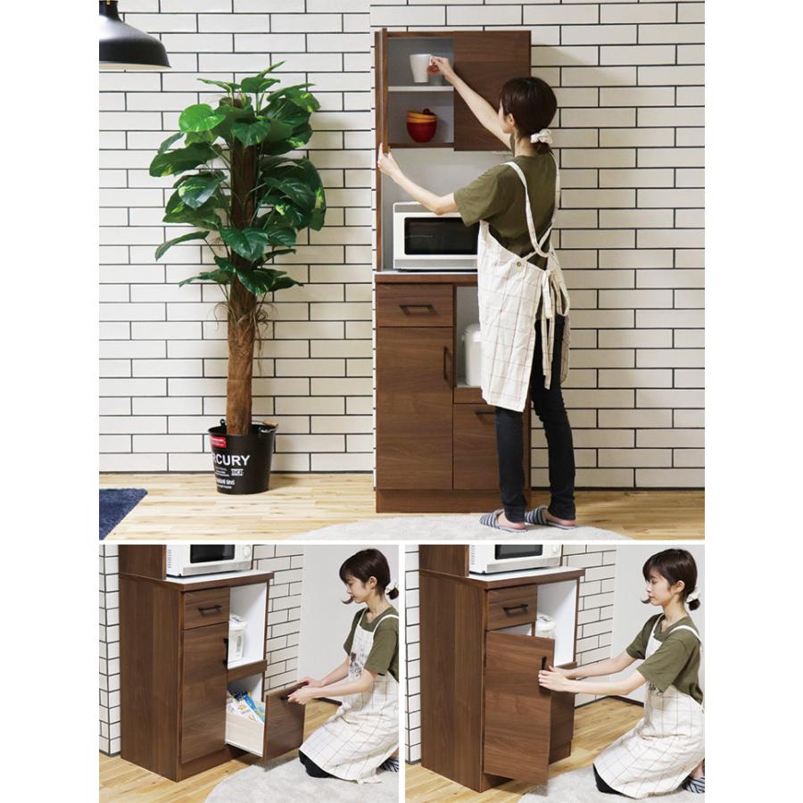 食器棚 完成品 レンジ台 幅60cm 日本製 キッチンボード 食器棚 完成品 レンジ台 幅60cm 日本製 キッチンボード