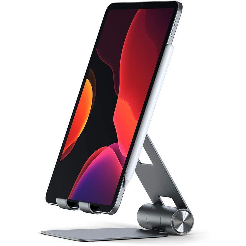 Satechi R1 アルミニウム マルチアングル タブレットスタンド (iPad, iPhone, Samsung Galaxy など4- 【最安値】