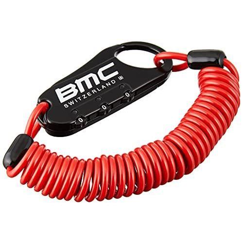 BMC ビーエムシー BMCロゴ入り ワイヤー錠 最大89%OFFクーポン BK Body Wire Red 【期間限定特価】