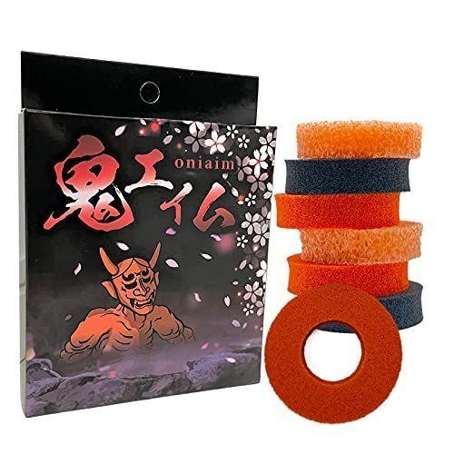 鬼エイム 橙鬼 ハイグレードモデル Fps エイム向上 リング シリコン製 国産 スティック スポンジ Ps5 Ps4 Switch コント 海外限定