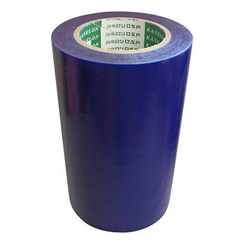 カネロン 表面保護テープ 品番：BE619-200 20cm幅×100m巻 半透明青色 接着剤