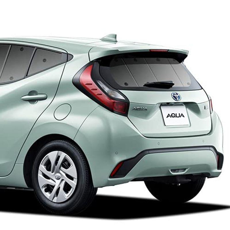 新型 アクア Mxpk10 11 15 16型 カーテン サンシェード 車中泊 グッズ プライバシーサンシェード リア用 01s A064 メーカー公式ショップ