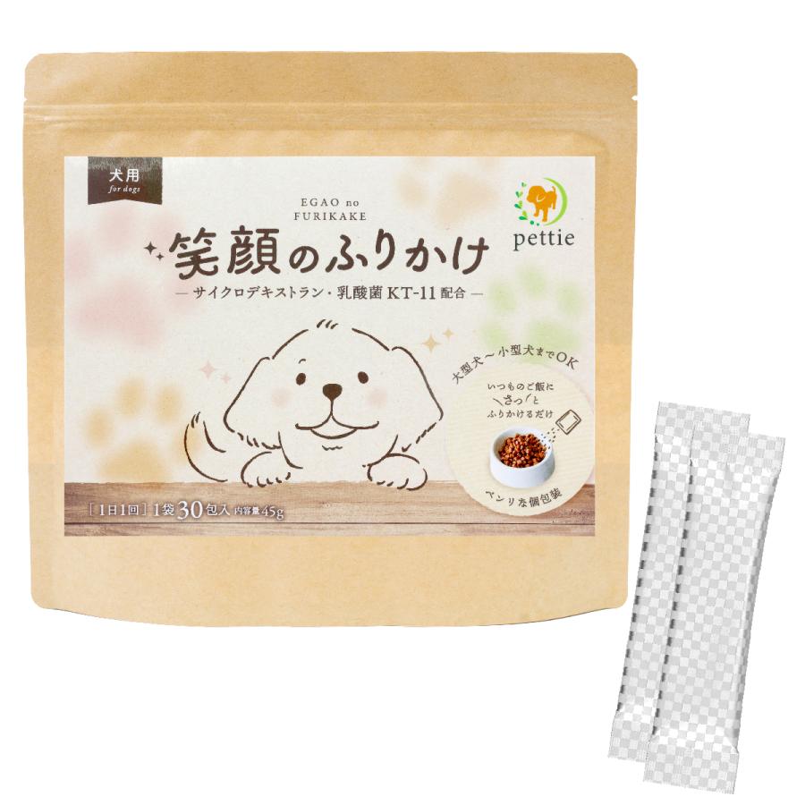pettie 笑顔のふりかけ ペットフード サプリメント デンンタルケア 成