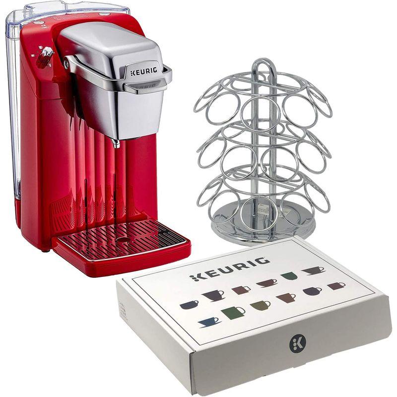 KEURIG（キューリグ）コーヒーメーカー BS300 KCUP専用 キューリグコーヒーシステム 一杯抽出機 (モーニングレッド, 03