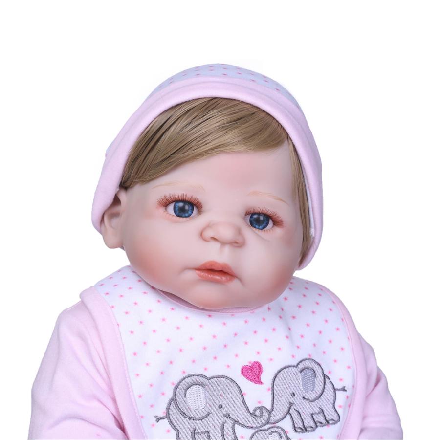 リボーンドール 人形 赤ちゃん フルシリコーン 女の子 ベビードール 選べる2色の目 57センチ :K-20230203-050:快適お届けストア - 通販 - Yahoo!ショッピング