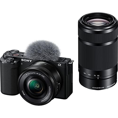 ソニー SONY Vlog用カメラ APS-C ミラーレス一眼カメラ ZV-E10 ダブル 