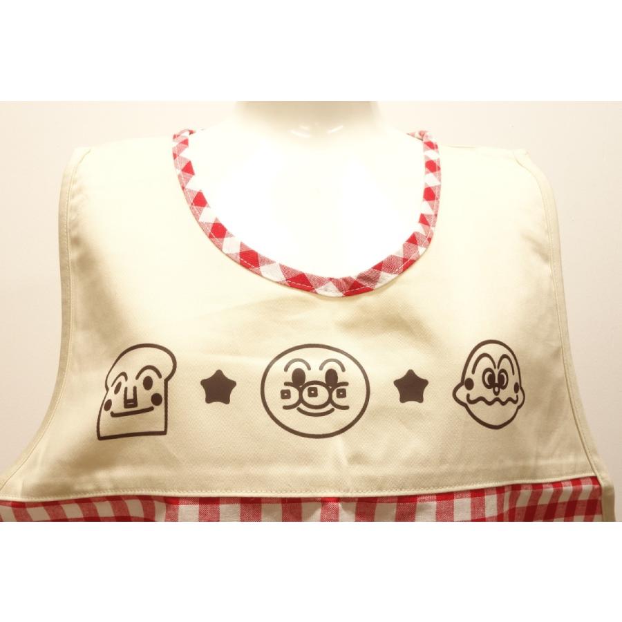 保育士エプロン　アンパンマンエプロン　サンリオ 楽天市場】アンパンマン エプロン かぶりタイプ 大人用