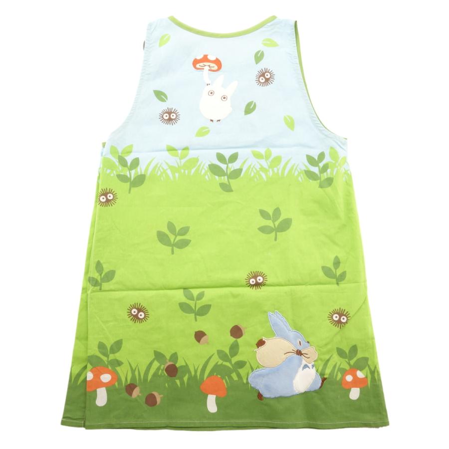 となりのトトロ　エプロン　新品未使用　保育士　キャラクター スタジオジブリ となりのトトロ トトロ ジブリ エプロン 割烹着