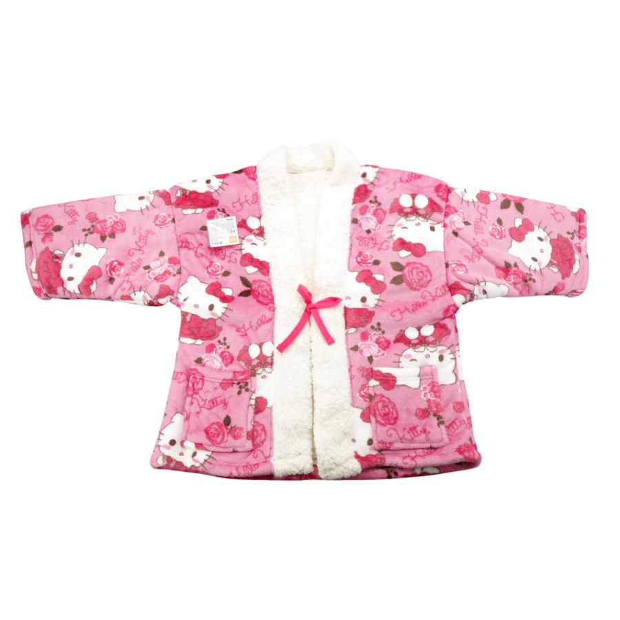 ハローキティ ルームウェア 半纏 フワモコ ホワイト レトロ 新品 未使用 ブランド 品 通販ファッション - ハローキティ ルームウェア 半纏