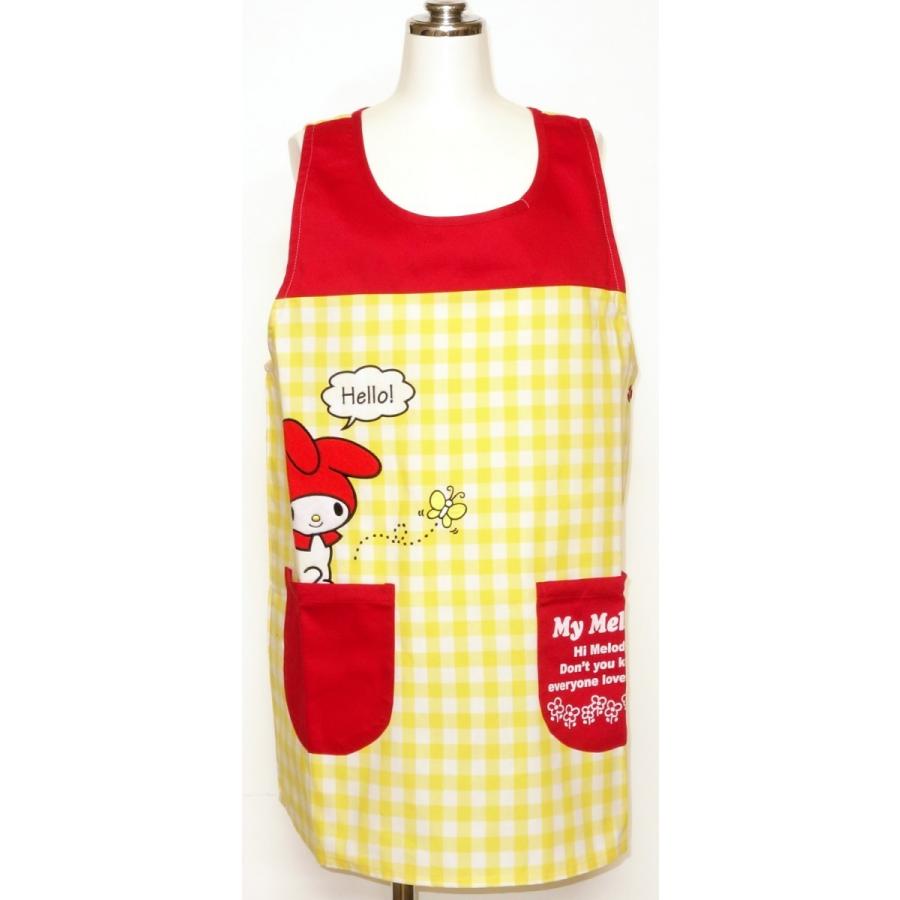マイメロディ 保育士エプロン キャラクターエプロン サンリオ アップリケ イエロー y y 快適屋キャラエプ Yahoo 店 通販 Yahoo ショッピング