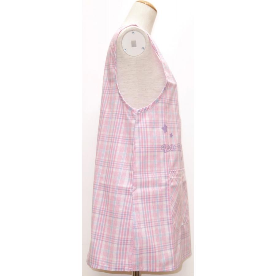 リトルツインスターズ キキララ キャラクターエプロン 保育士エプロン