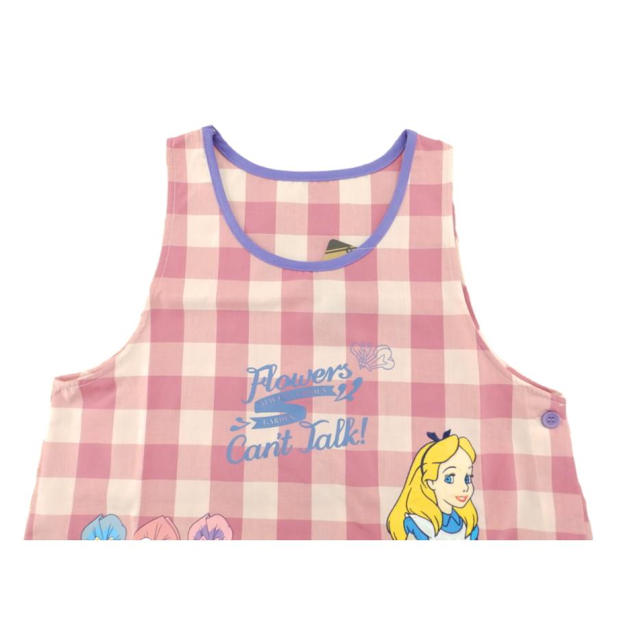 不思議の国のアリス 大きいサイズ LL-3Lアップリケ エプロン 保育士