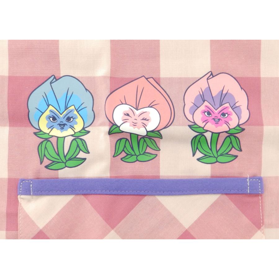 不思議の国のアリス 大きいサイズ LL-3Lアップリケ エプロン 保育士