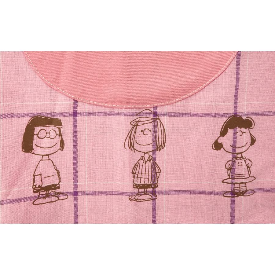 スヌーピー スモック M-Lサイズ 保育士 キャラクター エプロン 割烹着