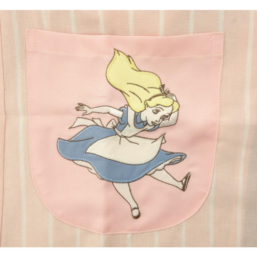 不思議の国のアリス 割烹着 M-Lサイズ 保育士 キャラクター エプロン