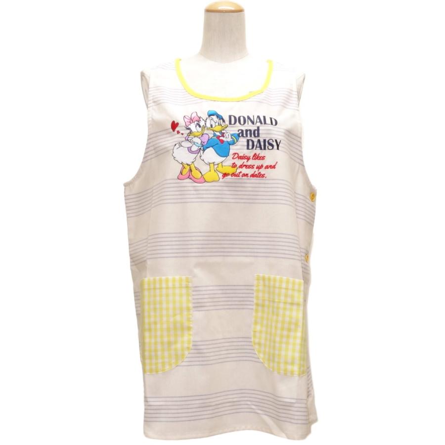 ドナルド デイジー サイドボタン エプロン ディズニー パープル pu 保育士 キャラクター pu 快適屋キャラエプ Yahoo 店 通販 Yahoo ショッピング