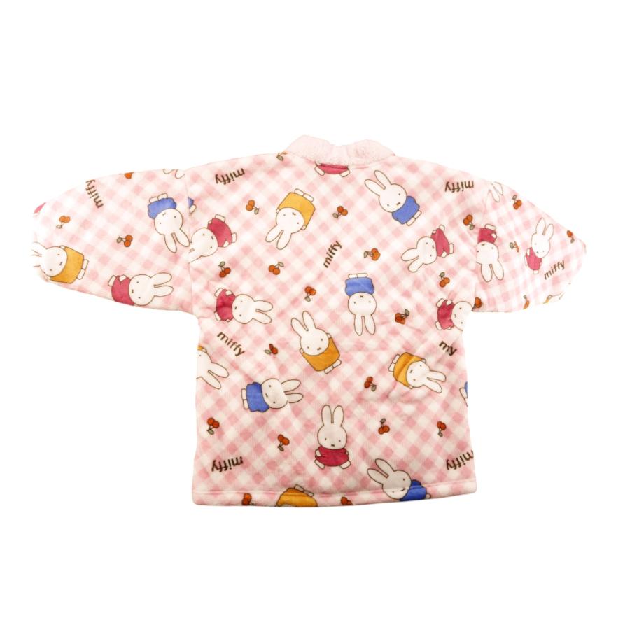 ミッフィー 裏ボアふわもこフランネルはんてん ルームウェア 防寒