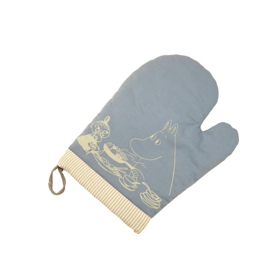 ムーミン ABCブラウン エプロン & 鍋敷き & 鍋つかみ 3点セット ムーミンやしきがモチーフ！かわいいキッチングッズ | ムーミン