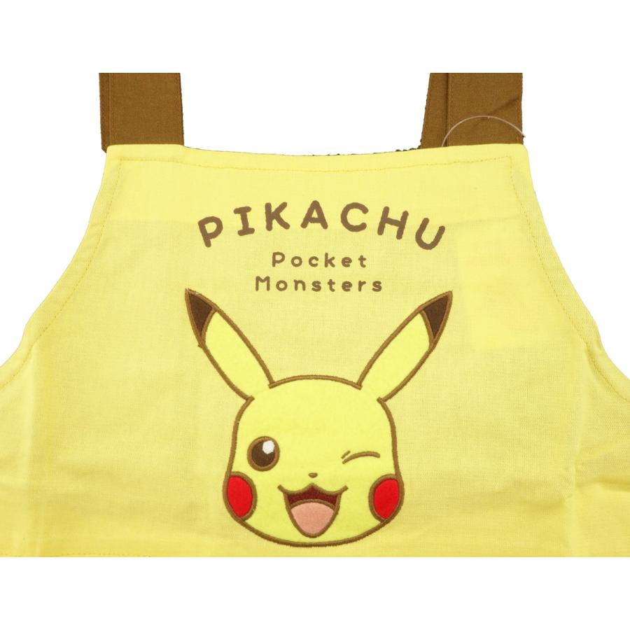 子ども用】ポケモン ピカチュウ エプロン 130cm H型 子ども用】ポケモン ピカチュウ エプロン 130cm H型
