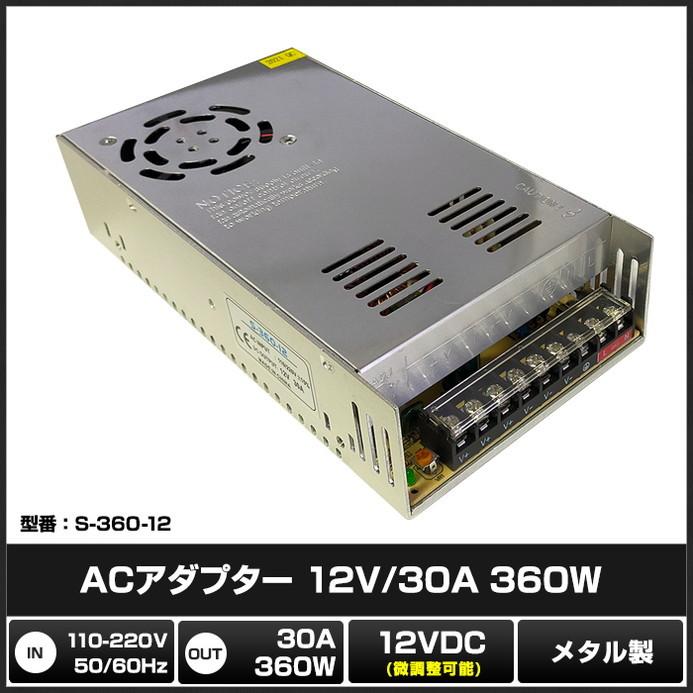 中古 6795(50個) ACアダプター 12V/30A 360W 入力110/220V 【TMF1939104527】(68850円)