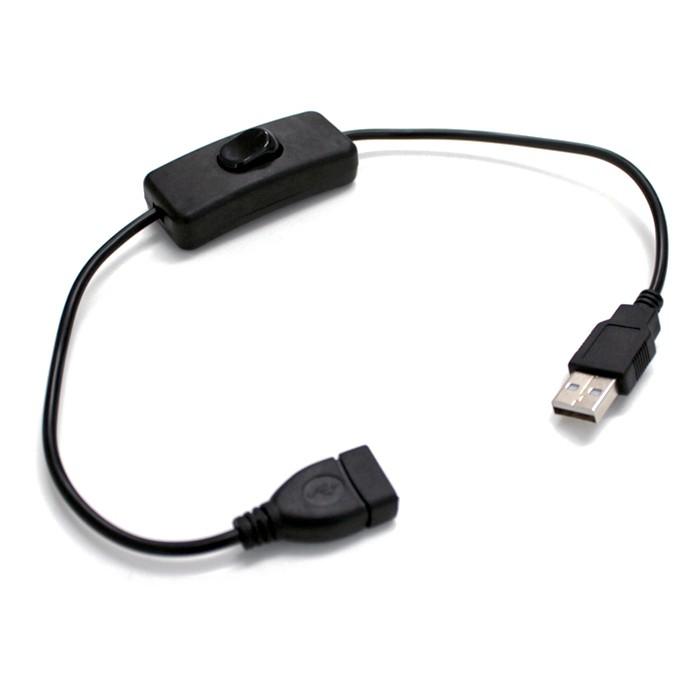 USB 5V 延長ケーブル 30cm on off スイッチ付 : Kaito Shop - 通販