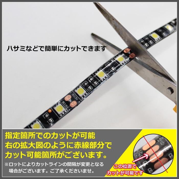 Kaito Denshi(海渡電子) LEDテープライト 2本入り 防水 12V 10cm 3