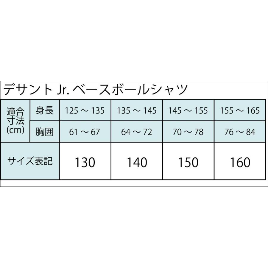 デサント 野球 ユニフォーム ジュニア オーダー 2つボタンベースボールシャツ 130 140 150 160サイズ 背番号 ネーム他 マーキング できます 別料金 Jdb104b Jdb104b ユニフォームラボ 通販 Yahoo ショッピング