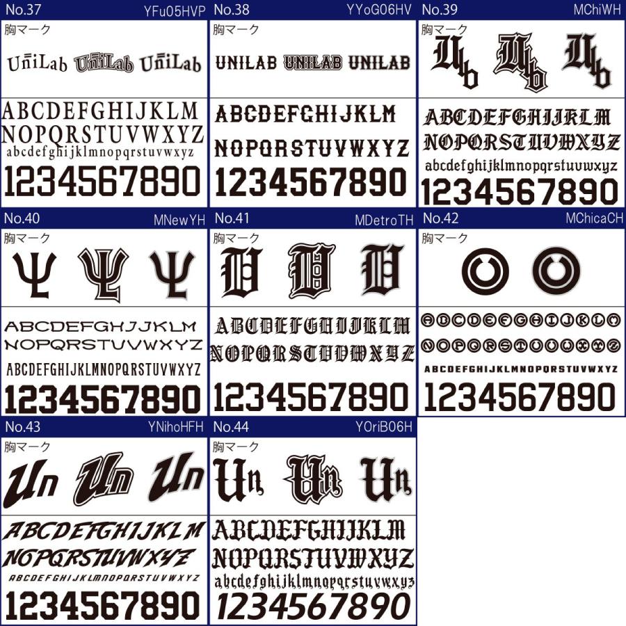 空白様オーダーページ 野球 ユニフォーム オーダー 2つボタン セミオープンベース