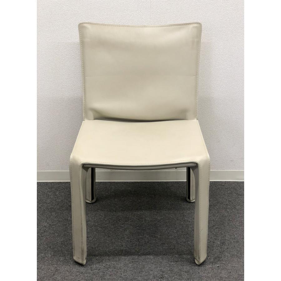 □Cassina/カッシーナ□412 CAB キャブ アームレスチェア 