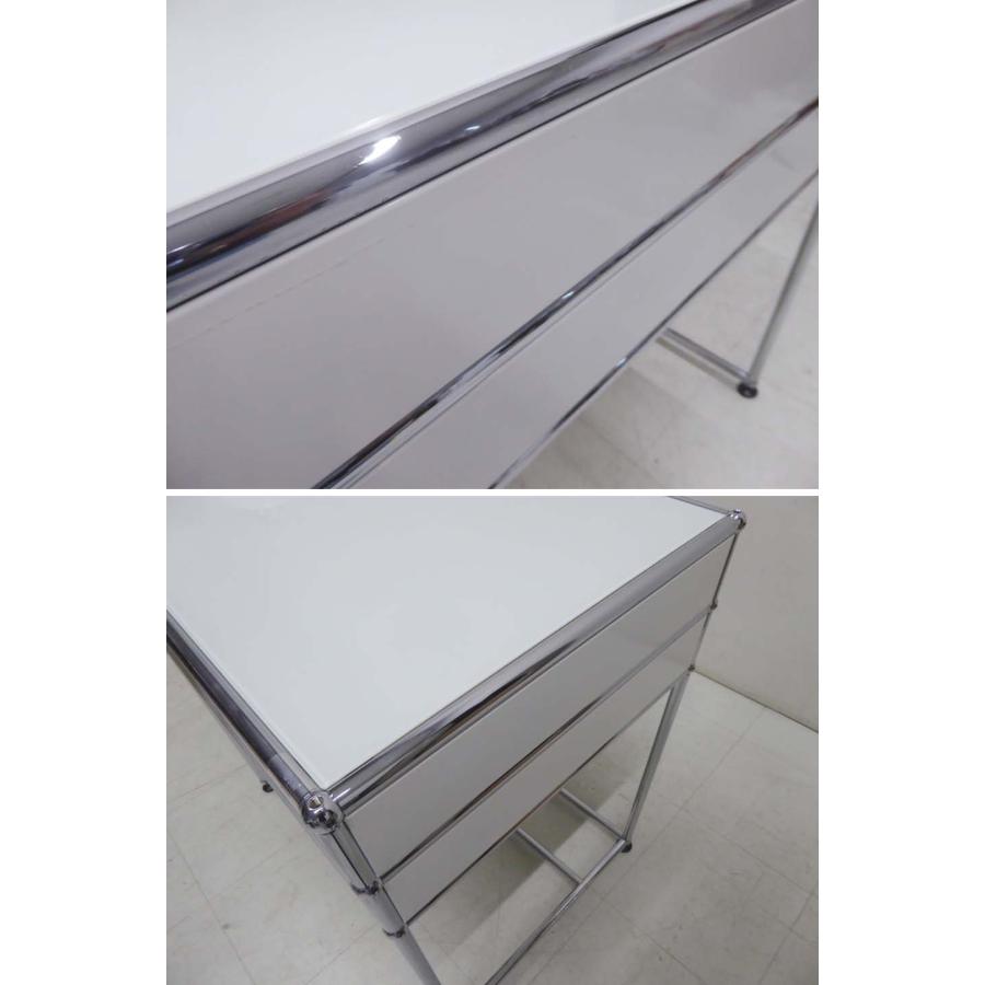 正規品□USM Haller USMハラー□コンソール ガラス天板 デスク 正規品□USM Haller USMハラー□コンソール ガラス天板 デスク
