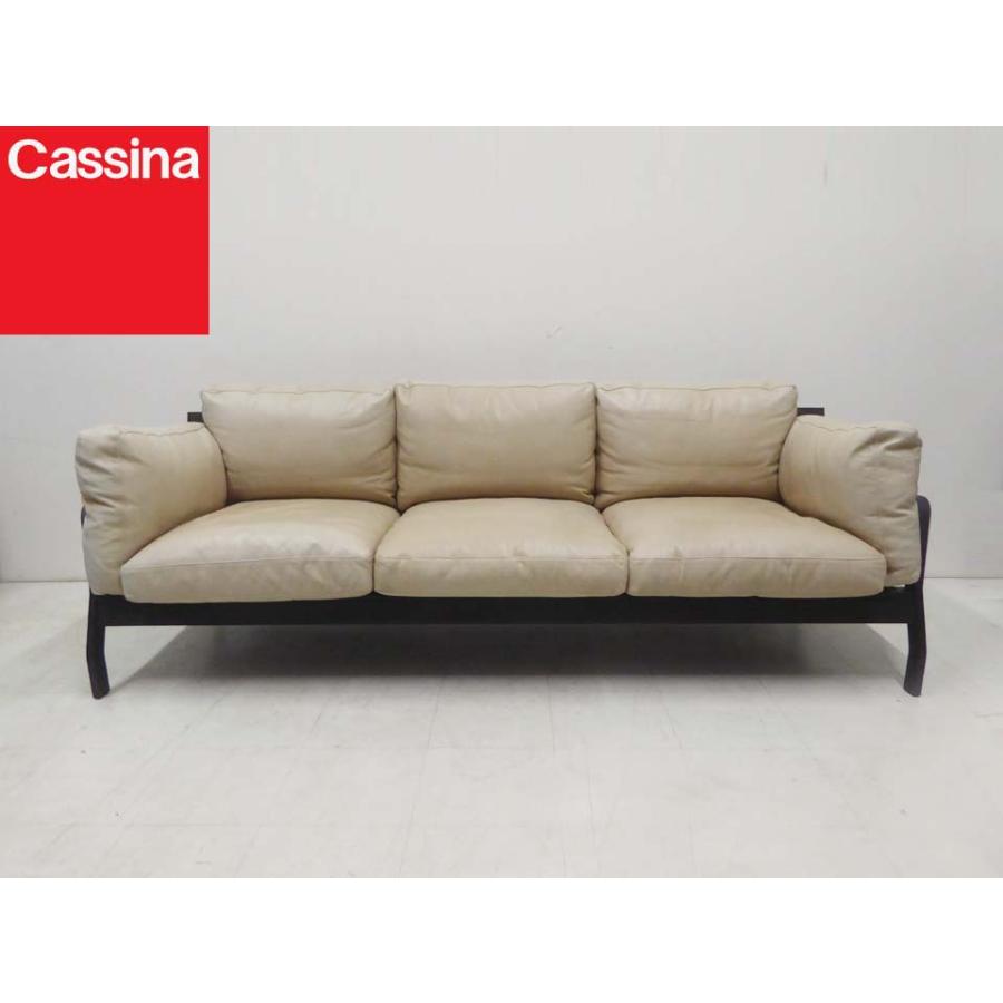 【美品】Cassina(カッシーナ) 3人掛けソファ Cassina（カッシーナ）LC3-3P3人掛ソファ|カッシーナ