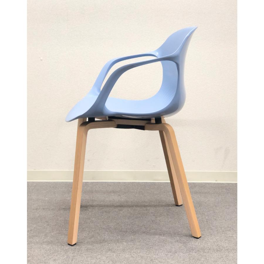 ■FRITZ HANSEN/フリッツ・ハンセン■NAP/ナップチェア KS62 アーム付 ウッドレッグ 水色★埼玉発送★｜kaitoricomshopping｜03