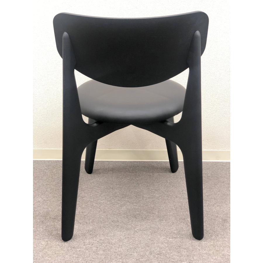 トム・ディクソン■スラブダイニングチェア 　張座　ブラック　コンランショップ取扱 □Tom Dixon/トム・ディクソン□Slab Dining Chair/スラブ