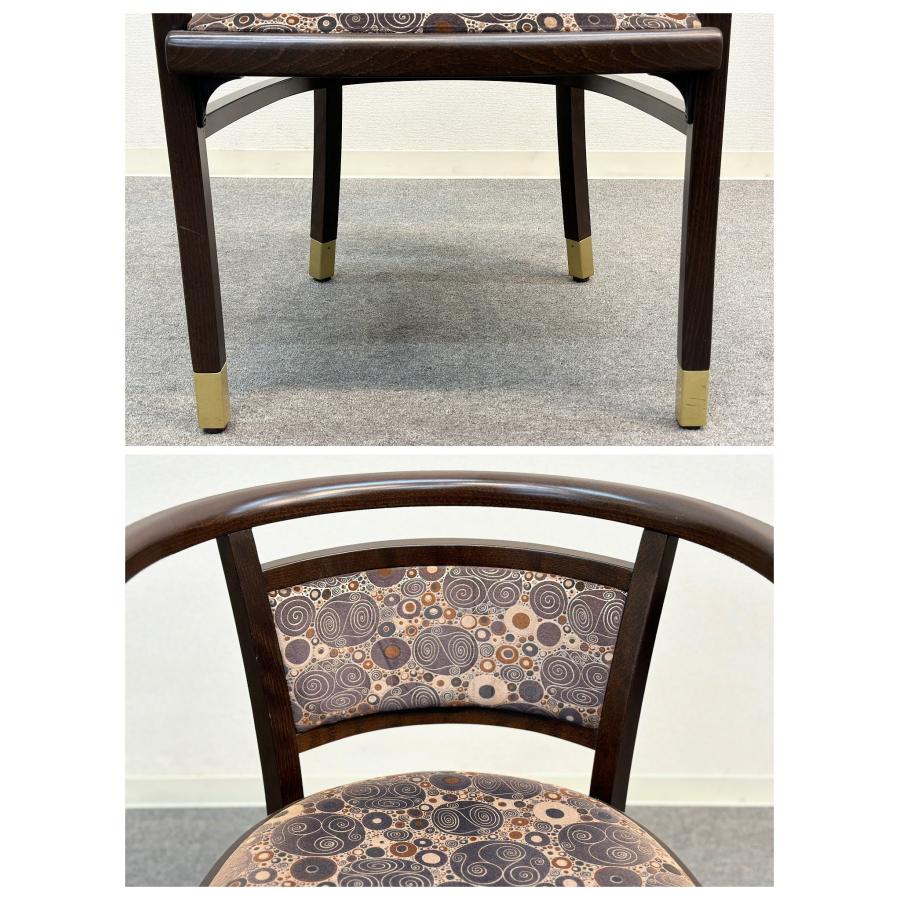 トーネット□ワーグナーチェア2脚セットアールヌーヴォー