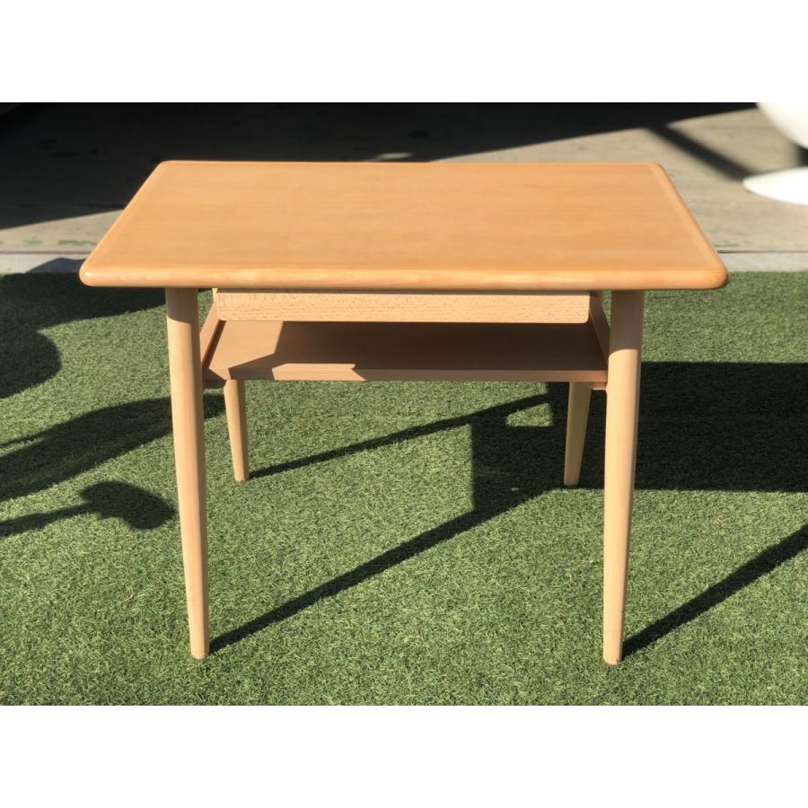 はこぽす対応商品 大塚家具取り扱い 秋田木工 Akimoku 引出し 棚付 リビング兼ダイニングテーブル ノルディック ブナ材白木塗装 埼玉発送 ダイニングテーブル Floridapace Gov